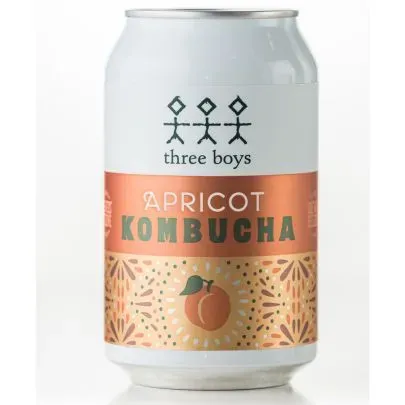 Apricot Kombucha by Three Boy's Brewing photo