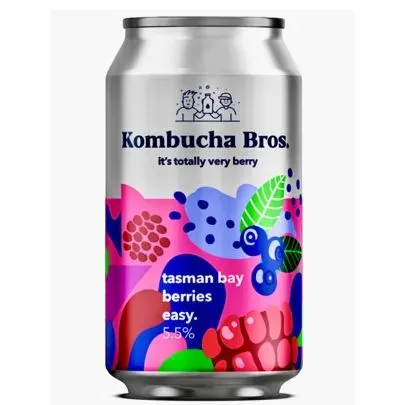 Tasman Berries Kombucha by Kombucha Bros photo