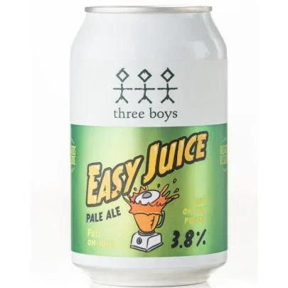 Easy Juice Hazy Pale Ale by Three Boy's Brewing photo