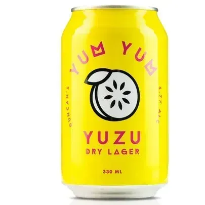 Yum yum Yuzu Lager by Duncan's Brewing photo